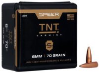 SPEER GESCHOSSE 6MM/.243 70GR TNT HP 100/500