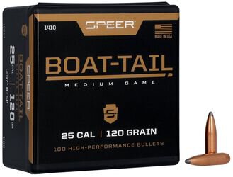 SPEER GESCHOSSE .25/.257 120GR BTSP 100/500