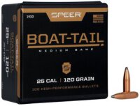 SPEER GESCHOSSE .25/.257 120GR BTSP 100/500