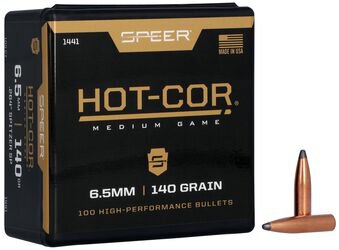 SPEER GESCHOSSE 6,5MM/.264 140GR SPITZER SP 100/500