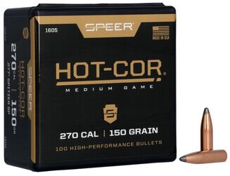 SPEER GESCHOSSE .270/.277 150GR SPITZER SP 100/500