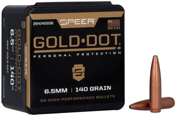 SPEER GESCHOSSE 6,5MM/.264 140GR BTSP 50/1000