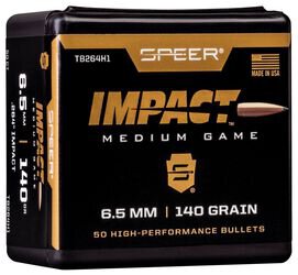 SPEER GESCHOSSE 6,5MM/.264 140GR IMPACT 50/250