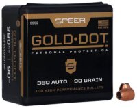 SPEER GESCHOSSE .380 AUTO/.355 90GR GDHP 100/500