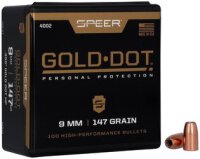 SPEER GESCHOSSE 9MM/.355 147GR GDHP 100/500