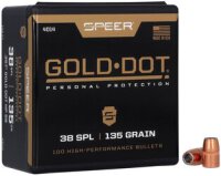 SPEER GESCHOSSE .38/.357 135GR GDHP SB/CANN 100/500
