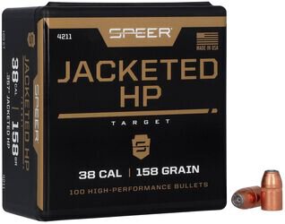 SPEER GESCHOSSE .38/.357 158GR JHP/CANN 100/500