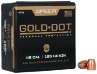 SPEER GESCHOSSE .45 AUTO/.451 185GR GDHP 100/500