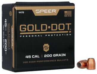 SPEER GESCHOSSE .45 AUTO/.451 200GR GDHP 100/500