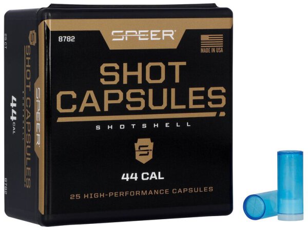 SPEER SCHROTBEH&Atilde;&bdquo;LTER .44 REM EMPTY SHOT CAPSULES 25/125