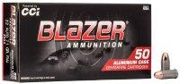 CCI MUNITION .32 AUTO 71GR BLAZER ALUMINIUM FMJ 50/1000