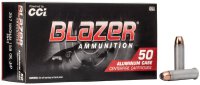 CCI MUNITION .357 MAG 158GR BLAZER ALUMINIUM JHP 50/1000