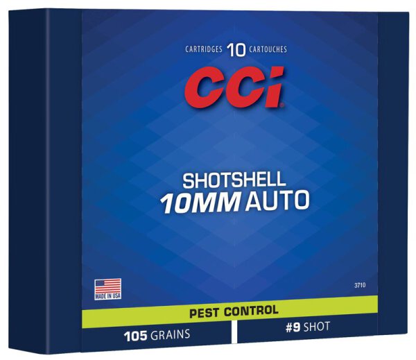 CCI MUNITION 10MM AUTO 105GR SHOTSHELL 10/200