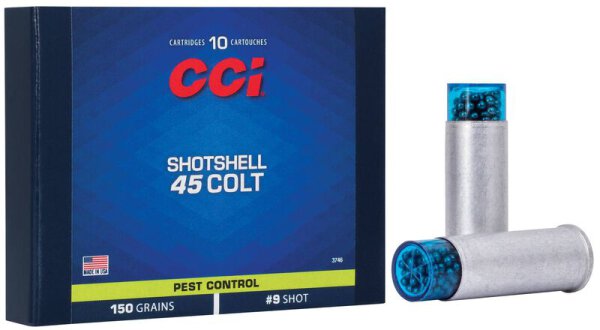 CCI MUNITION .45 COLT 150GR #9 SHOTSHELL 10/200