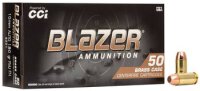 CCI MUNITION 10MM AUTO 180GR BLAZER BRASS FMJ 50/1000