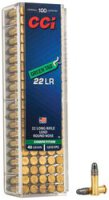 CCI MUNITION .22 LR 40GR GREEN-TAG LRN 100/5000