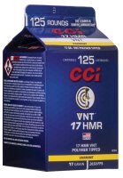 CCI MUNITION .17 HMR 17GR VNT 125/1250
