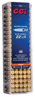 CCI MUNITION .22 LR 40GR CLEAN-22 BLAU LRN 100/5000