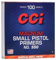 CCI Z&Atilde;&oelig;NDER 550 MAG SMALL PISTOL 100/5000