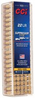 CCI MUNITION .22 LR 45GR SUPPRESOR MAX SEGMENTED HP 100/5000