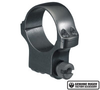 RUGER SCOPE MOUNT RING BLUED  5B30,. 30MM, HIGH, CLAM...