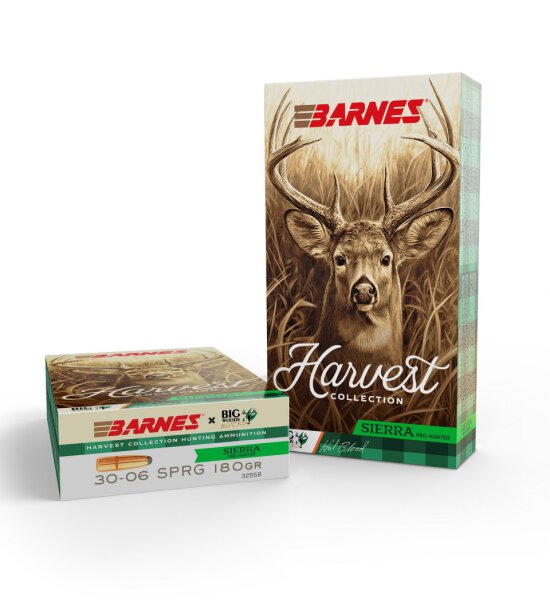 BARNES MUNITION .30-06 SPRING 180GR SIERRA PH HARVEST COLLECTION 20/200