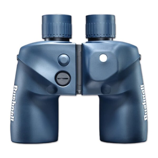 BUSHNELL FERNGLAS MARINE 7X50MM BLUE PORRO PRISM WP, FP MIT ENTFERNUNGSABSEHEN UND KOMPASS