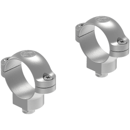 LEUPOLD QR RINGE 1" MEDIUM SILBER