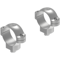 LEUPOLD QR RINGE 1" MEDIUM SILBER
