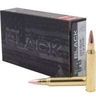 HORNADY MUNITION .223 REM 75GR BTHP MATCH BLACK 20/200