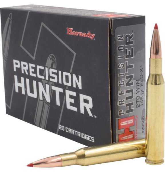 HORNADY MUNITION .270 WIN 145GR ELD-X 20/200