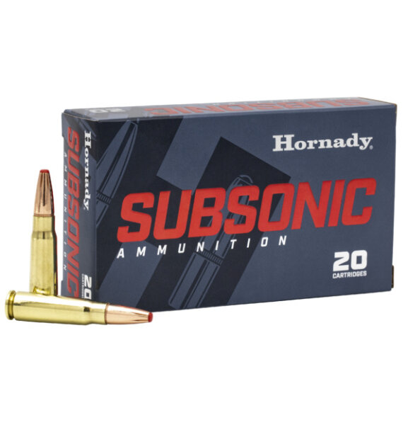 HORNADY MUNITION 7,62X39 255GR SUB-X SUBSONIC 20/200