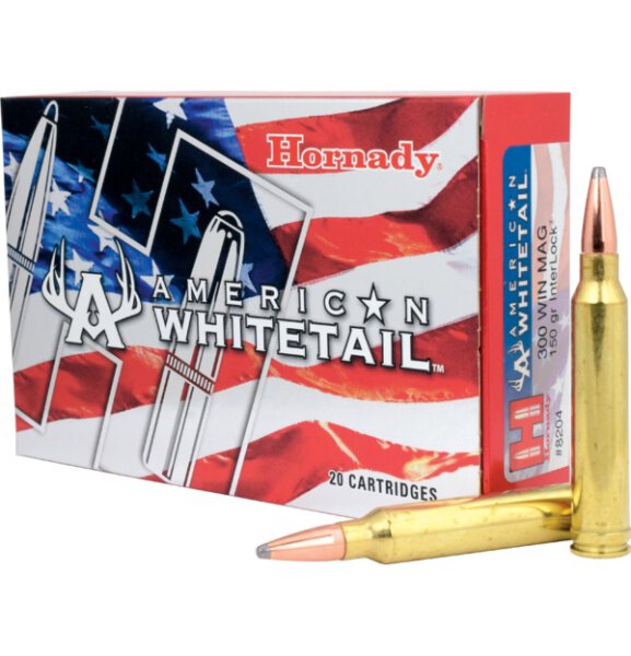 HORNADY MUNITION .300 WIN MAG 150GR INTERLOCK SP AW 20/200