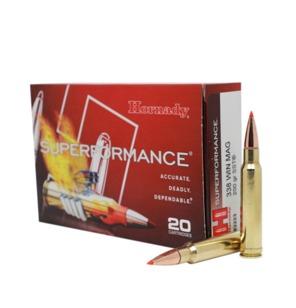 HORNADY MUNITION .338 WIN MAG 200GR SST SPF 20/200