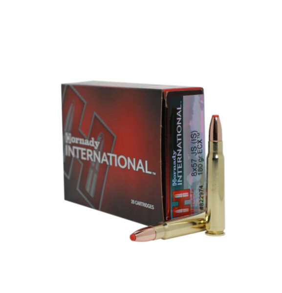 HORNADY MUNITION 8X57 JS 180GR ECX 20/200