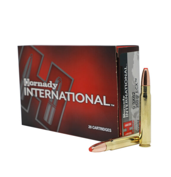 HORNADY MUNITION 9,3X62 250GR ECX 20/200