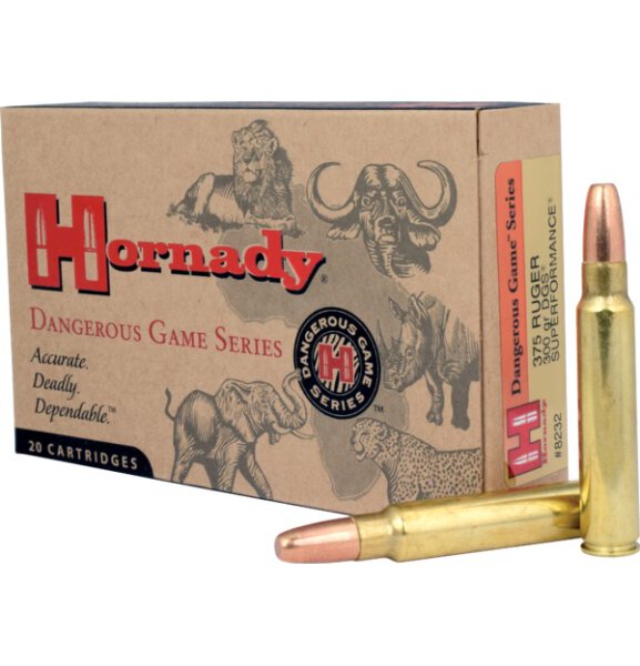 HORNADY MUNITION .375 RUGER 300GR DGS 20/120
