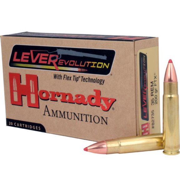 HORNADY MUNITION .35 REM 200GR FTX LVREV 20/200