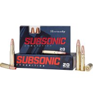 HORNADY MUNITION .45-70 GOVT 410GR SUB-X SUBSONIC 20/200