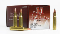 HORNADY MUNITION .222 REM 50GR SP MATCH 50/500