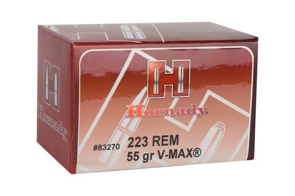 HORNADY MUNITION .223 REM 55GR V-MAX 50/500