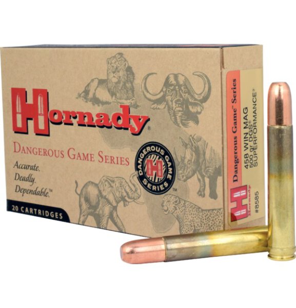 HORNADY MUNITION .458 WIN MAG 500GR DGS SPF 20/120