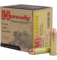 HORNADY MUNITION .38 SPECIAL 158GR XTP 25/250