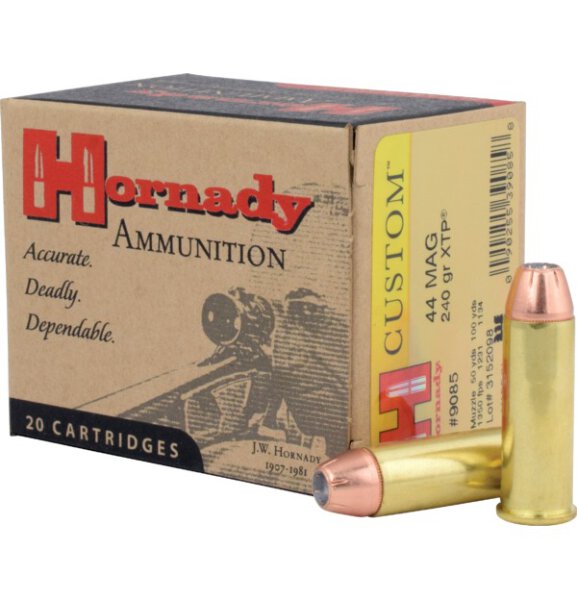 HORNADY MUNITION .44 REM MAG 240GR XTP 20/200
