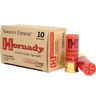 HORNADY MUNITION 12/70 #4 BUCKSHOT VARMINT EXPRESS 10/100