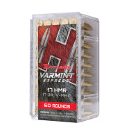 HORNADY MUNITION .17 HMR 17GR V-MAX 50/2000