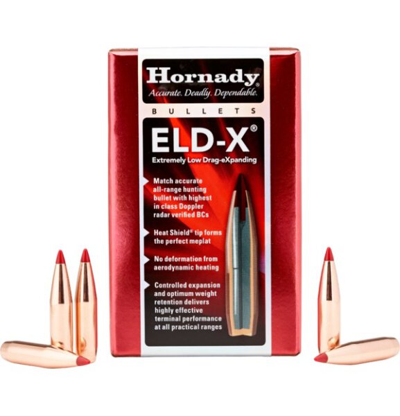 HORNADY GESCHOSSE 6MM/.243 103GR ELD-X 100/2500