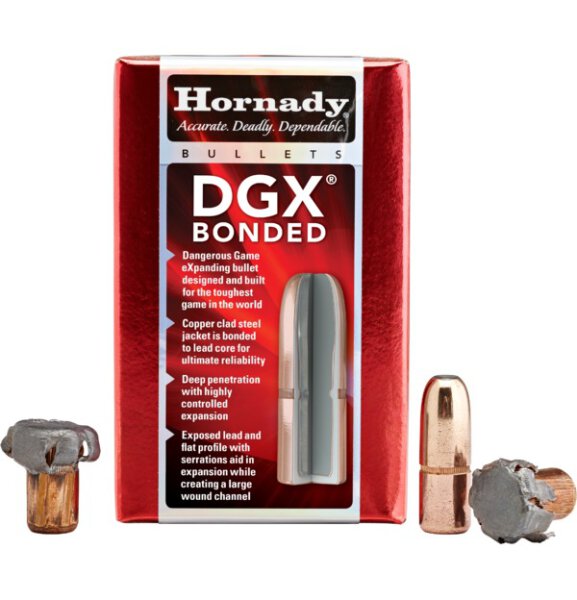 HORNADY GESCHOSSE .416/.416 400GR DGX BONDED 50/750