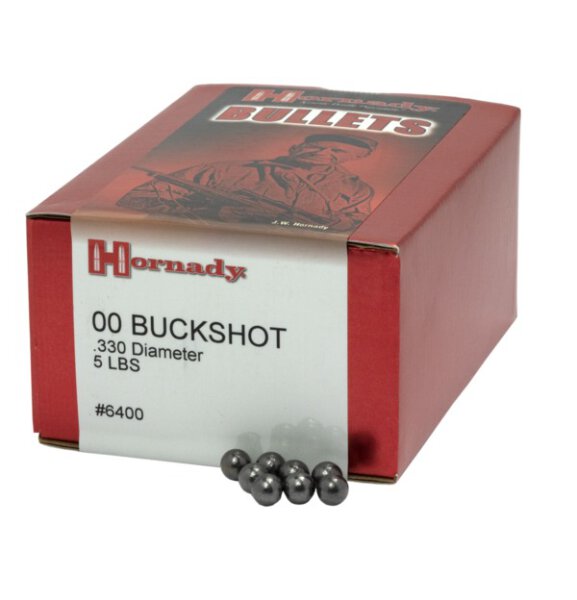 HORNADY BUCKSHOT/POSTENSCHROT 00 /.330 5LBS/30LBS