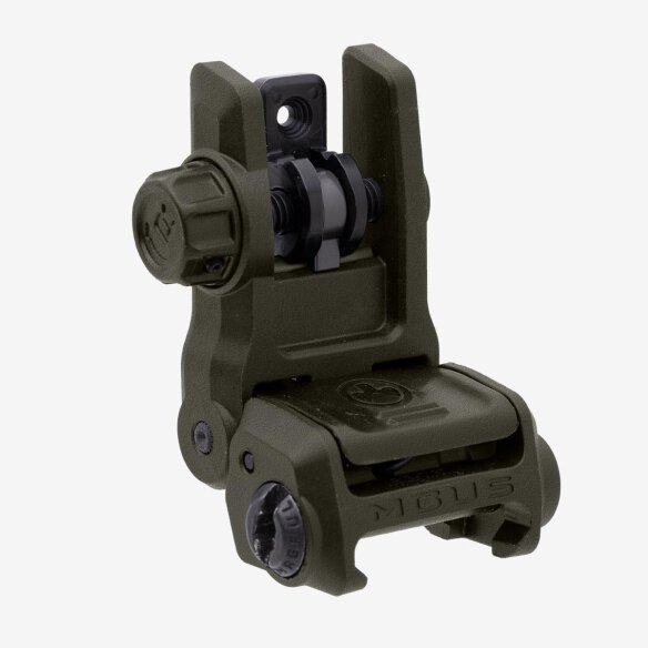 MAGPUL MBUS 3 SIGHT - REAR OLIVE DRAB GREEN